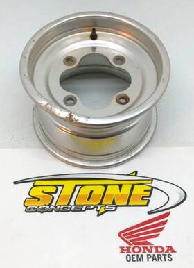 44650-hm3-a60 Honda Oem 2006-2014 Trx450r Front Wheel Rim 10 Inch 10x5.5 4/144 Trx 450r For Parts