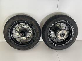 44650-k26-305 Honda 2014 2015 Grom Msx 125 Front Rear Wheel Rim Set Rotors Hub Straight Oem