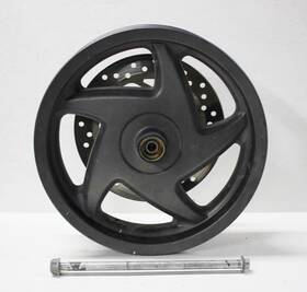 44650-ktb-000 Honda 2005 Ps250 Big Ruckus Front Wheel Rim With Rotor And Axle Oem