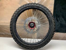 44650-men-450 Honda 2004-2012 Crf 250r/450r Front Wheel Assembly Used
