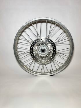 44650-men-830 Honda 02-08 2007 Crf450r Oem Front Wheel Hub Rim Spokes