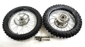 44650-mke-a90 Honda 2020 Crf450rwe D.i.d Dirt Star Wheels With 280mm Front Brake Set