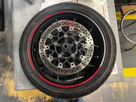 44650-mkn-d30za Honda Oem 2019 Cbr650r Front Wheel P/n