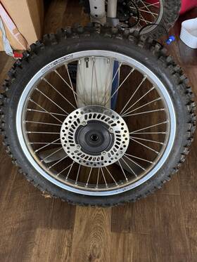 44650-ml3-30 Honda Cr125 1993 Front Wheel