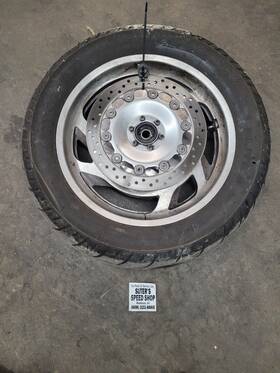 44650-mz0-671 Honda 1998 Valkryie 1500 Fromt Wheel Rim