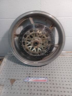 44650-mz7-305za Honda 44650-mz7-305va 1997 Vfr 750 Front Wheel Set With Disk Brakes 45120-mz7-00