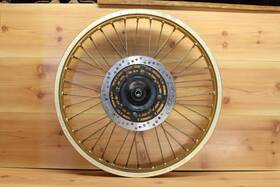 44701-mg2-831 Honda 1986 Xl600r Xl600 Xl 600 Oem Front Wheel Hub Rim Tire Gold
