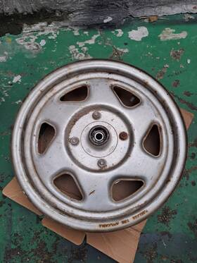 44702ks4020 Honda 87 Cn250 Helix Steel Wheel Front Rear