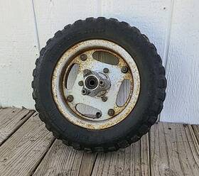 Honda 45410-165-890 1980 1982 Z 50 Z50 Z50r Rear Wheel Rim And Hub
