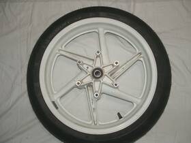 54224-75645 Honda 1993 Interceptor 750 Vfr750 Front Wheel And Michelin Power Pilot 3