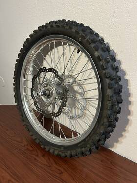 Honda 76 08 10 2018 17 18 19 20 Crf 450r Front Wheel Rotor/tire/axle Included Oem