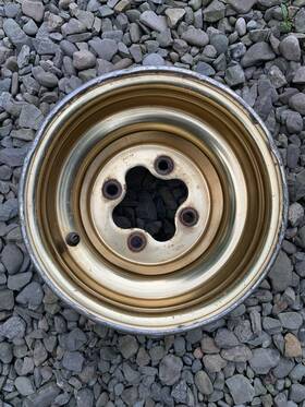 76544 Honda 2002 300ex Gold Rim/wheel