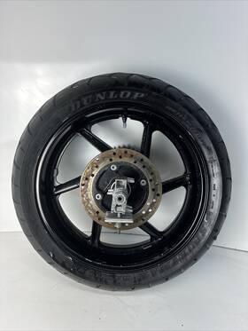 8754-875 Honda 1996 Cbr600f3 Front Rim Wheel With Tire Rotor Sprocket Oem Straight Good