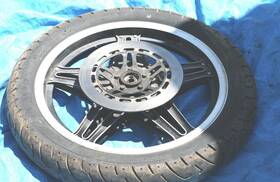 Honda Cb-450c 1982 Cb450sc Oem Front Rim Tire