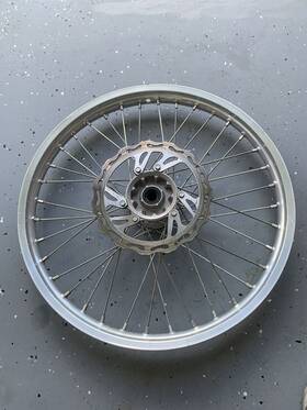 Honda Cr125/250/450 Crf450r 07 2007 Front Wheel Assembly Rim Wave Rotor 21 Crf250r 00-12
