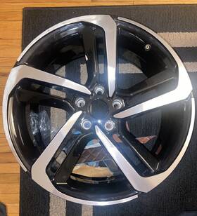Dx218 Honda Black/silver Face Rim 19 Inch 8.5 Black