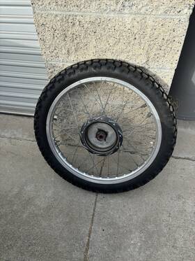 J-21xi.60 Honda Takasago Front Wheel Dot 251 Japan 282 Yamaha Suzuki