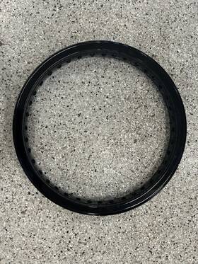 J1.85x19 Honda Cb 750 Four Front Wheel 40 Spoke 1.85x19 2282 Powder Coated Black