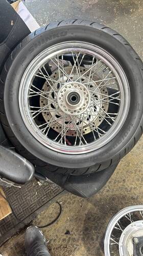 J15m Honda J15m/dxmt 03-09 Vtx 1300 Spoked Wheels Front Wheel Tire And Rear