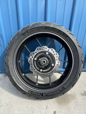 Mt4.50 Honda 2024 2015 Cb500 F Rear Wheel With Tire Brake Disc Like New Perfect