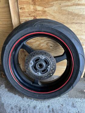 Mt5.50 Honda 08 Cbr 600rr Oem Rear Wheel