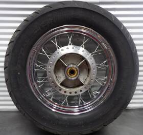 42650-mz8-315 Honda T2047505 94-07 Shadow Vlx Vt600 Rear Wheel Rim W Nice Tire