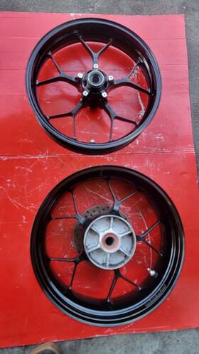 Dbs058w002w Honda Wr729-03 For Cbr1000rr 2006 - 2016 2007 2008 Front Rear Wheel Set Oem