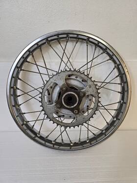 Xl17576 Honda 1976 Xl175 Rear Back Wheel Rim Hub D.i.d. 185 X 18 Xl 175 1976-78 Hm 391