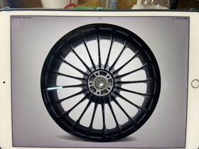 Blk-18 Hoprousa Harley Gloss Black Rear 18x8.5 Inch Spoke Wheels For Hd 2018 Fatboy Breakout