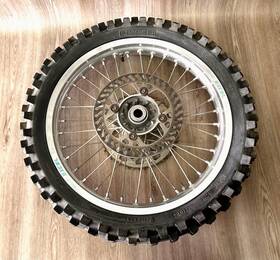 8a0058929 Husqvarna 03-06 Cr125 Wr125 Oem Excel 19x2.15 Rear Wheel Rim Hub Spokes