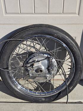 41038-1012 Iakasago Motorcycle X18 362 Japan Front Wheel