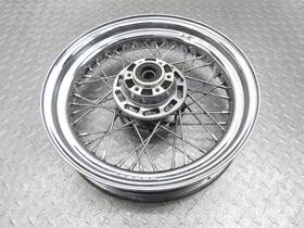 1522282-156 Indian 2016 Chief Vintage Front Wheel Rim 16x3.5 Bent Lip Wobble Oem