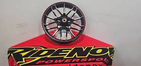 1525331-1876 Indian Used Motorcycle Front Wheel 19x3.5 Pn Matt Blk/red Stripe