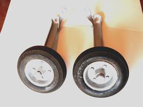 30345 Indian Original Mm5a Motorcycle Training Wheels Very Rare
