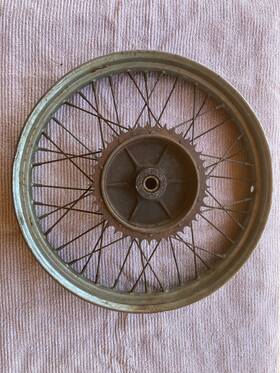 333358 Indian Scout 249 Rear Wheel Warrior Arrow Vertical