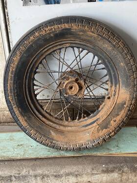 347-wh Indian 2 Chief 16 Inch Wheels And Tires 1946-53