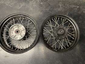 1522475-266 Indian Motorcycles Scout Spoke Wheels Set 2015-23 Like New