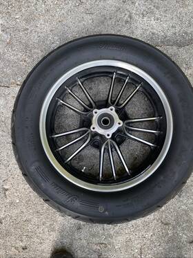 6yg5546 Indian Motorcycles 2016 Scout Sixty Rear Wheel 150/80-16