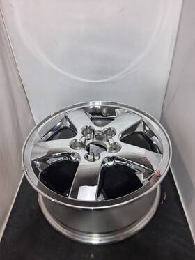 52080333aa Jeep Grand Cherokee Wheel 17x7-1/2 Aluminum 5 Spoke Chrome Finish Wide Fla