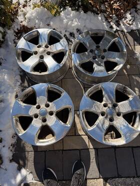 Alyjf092u80u1 Jeep 18x8 Chrome Grand Cherokee Rims