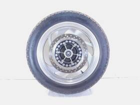 1225-152 Jinjun Cixi Kingring Rongyao Aggressor V And Jinlun 250cc Silver Front Wheel Rim Tire