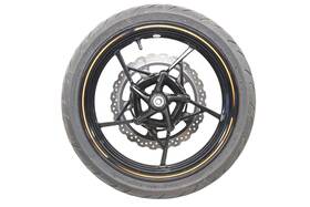 41009-0773 Kawasaki 23 Ninja 400 Front Wheel Rim And Tire Dunlop 110/70r17 Ex400