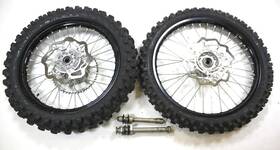 41025-0094-wc Kawasaki 2020 Kx450f Factory Wheels Rims 21 Inch 19 With Rotors And Axles Oem
