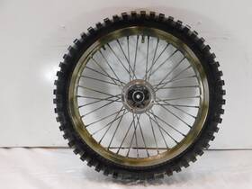 41025-0318-wa Kawasaki Klx250s Klx250 Klx300 Laced Front Wheel Rim With Tire -