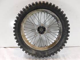 41025-0320-wa Kawasaki Klx250s Klx250 Klx300 Laced Rear Wheel Rim With Tire -