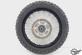 41025-0320-wc Kawasaki 18-25 Klx250 Klx300 Oem Rear Wheel Rim Hub Spokes Rotor