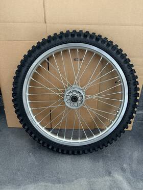 41025-0359-wa Kawasaki Set Of 2021 Klx 140g 21 Front 18 Rear Wheels Tires And Sprocket Incl