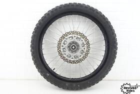 41025-0443-wc Kawasaki 18-25 Klx250 Klx300 Oem Front Wheel Rim Hub Spokes Rotor