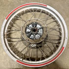 41025-1273 Kawasaki Oem Klx 650 C Rear Wheel 17 Inch X 2.50 P/n