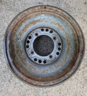 41025-1314-5a Kawasaki Oem Prairie 300 Rear Steel Wheel 10x8.5 - 41025-1314